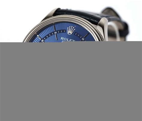 rolex cellini date blue dial|Rolex cellini history.